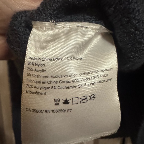 Blue Women's Texture Play Crew  Sweater Lulu lemon size XS/S - Picture 4 of 5